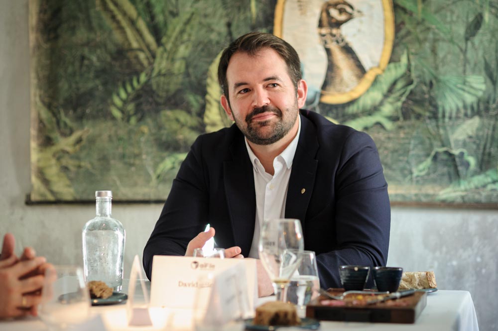 David Alcázar durante uno de los Foros de Innovación de aiFile